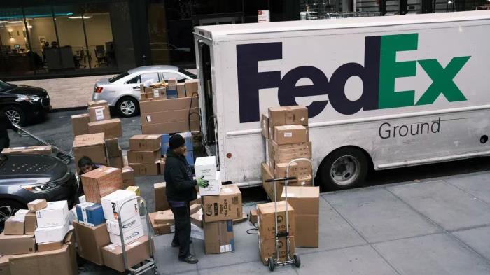 如何在没有FedEx账户的情况下寄快递？