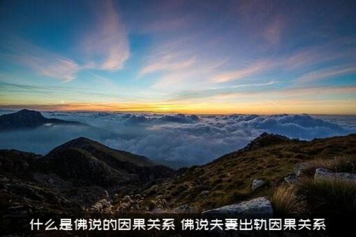 什么是佛说的因果关系（佛说夫妻出轨因果关系）