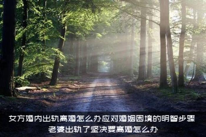 女方婚内出轨离婚怎么办应对婚姻困境的明智步骤