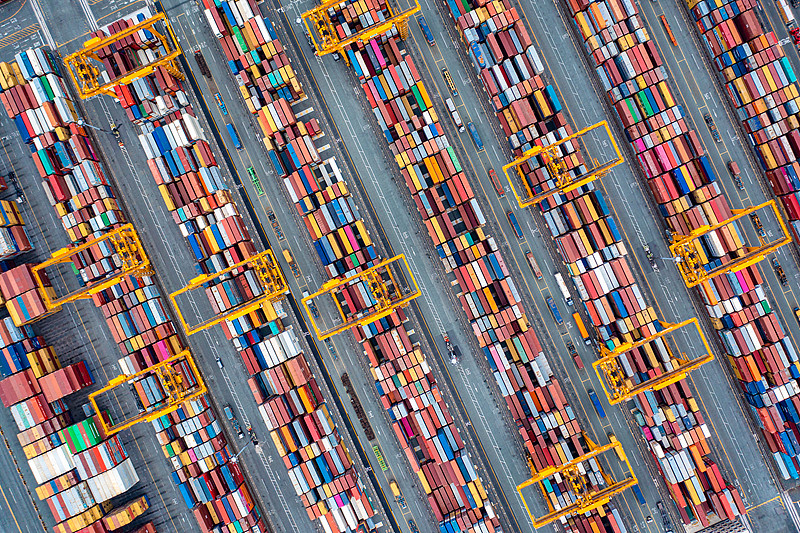 金属制品通过中国上海国际物流送抵德国汉堡