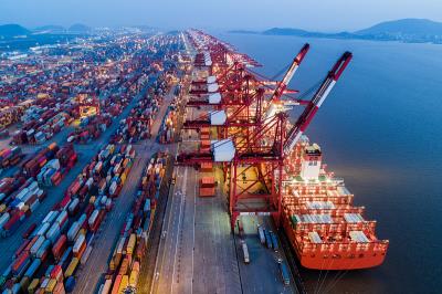 空调经中国上海外贸物流送达尼日利亚拉各斯